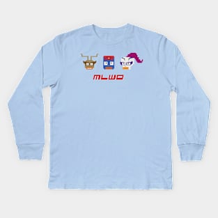 Mucha Lucha!  'Mucha Lucha World Order' Lucha Libre Kids Long Sleeve T-Shirt